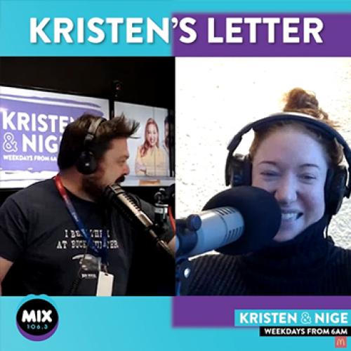 Kristen's Letter
