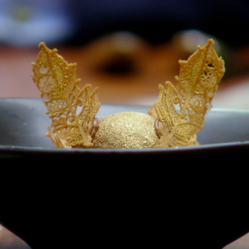 MasterChef’s Reynold Stuns Again With Golden Snitch Dessert!