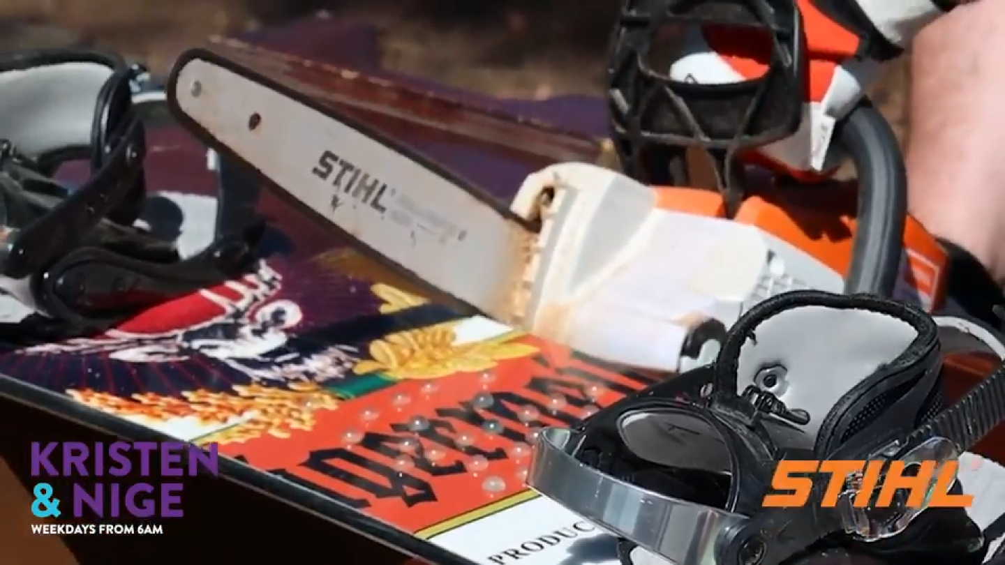 Nige's Saw & Score - The Snowboard