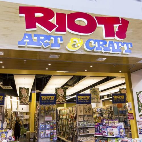 Riot Art & Craft Goes Into Liquidation, All Staff Sacked By Text Message