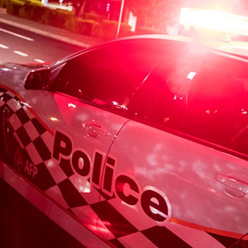 Guns found during search of a car in Belconnen