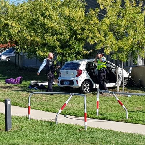 Driver and child taken to hospital following serious crash in Gungahlin
