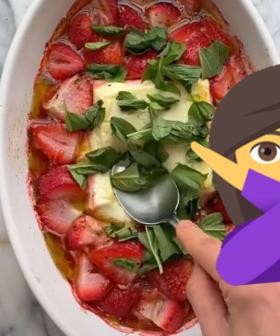 The Pasta Lady From TikTok Has Just Shared A Strawberry Feta Pasta Recipe And Sorry But No Deal