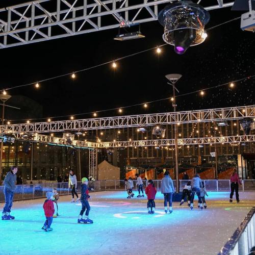 Civic’s ice-skating rink is BACK this Winter