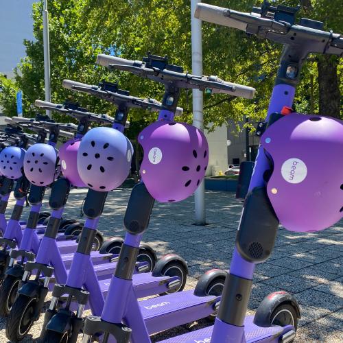 You can now ride e-scooters between Belco & Civic