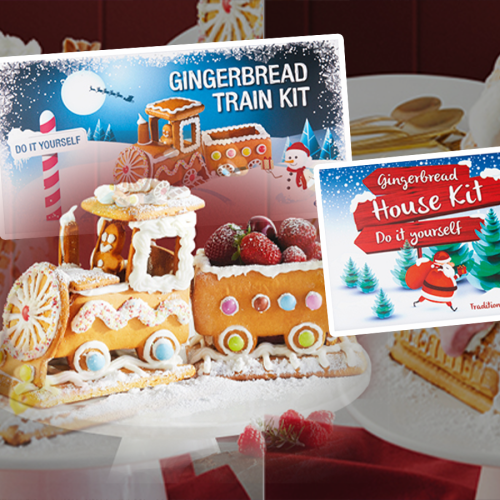 DIY Gingerbread House & Train Kits Are On Sale At ALDI Next Week!