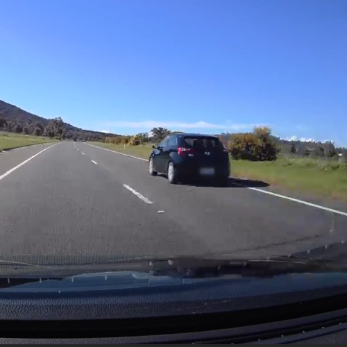 P Plate driver caught more than double the speed limit along Majura Parkway