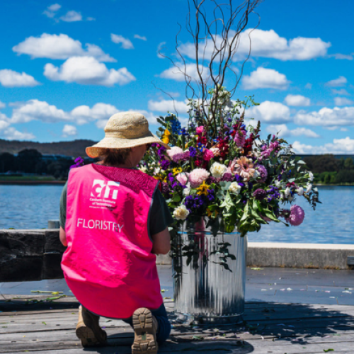 Canberra given a FREE floral makeover