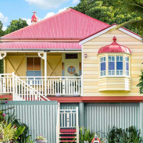 Someone built a replica of the Bluey house and now you can stay there