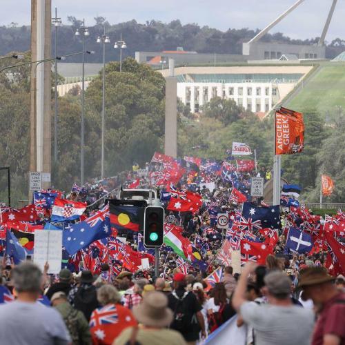 Protesters planning to target AIS Vax Hub and Lifeline Bookfair