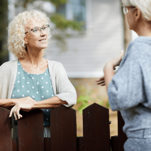 Turns out your neighbours could be good for your health
