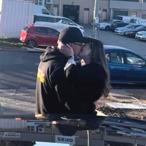 Scott said 'Yes' after skywriting proposal