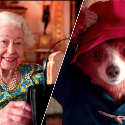 The Queen Meets Paddington Bear For Adorable Tea Party