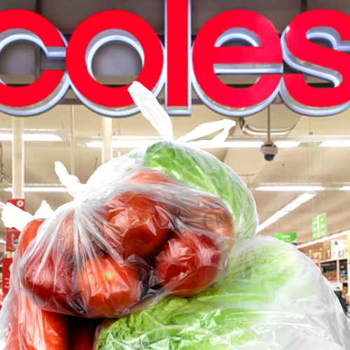 Coles removes plastic fruit and veg bags from ACT stores