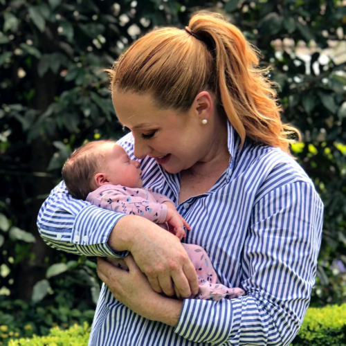 Kristen welcomes beautiful baby girl, Daphne