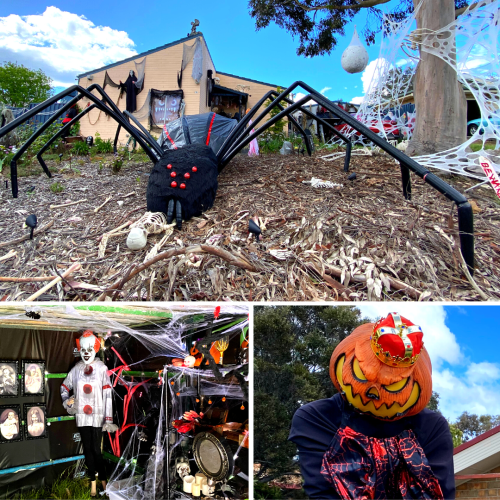 Welcome to Canberra's spookiest street this Halloween