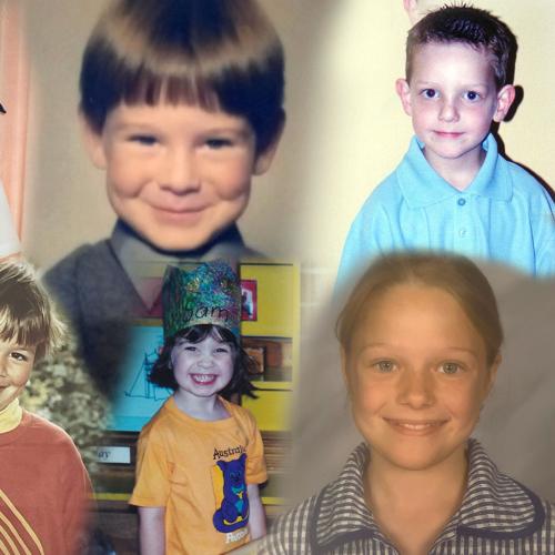 Our Mix presenters share their Kindy photos!