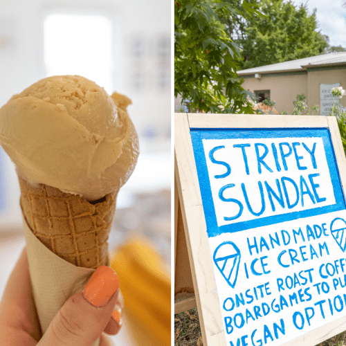 Iconic Ice Cream Store Stripey Sundae is shutting its doors.