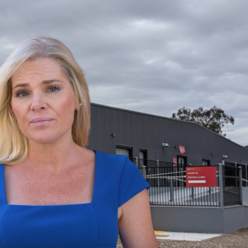 The Garran Surge Center "unsuitable" for its intended purpose.