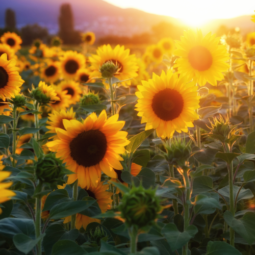 Sunflower Maze blooms in Majura