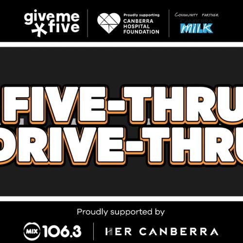 Gear up for Mix 106.3's Drive Thru Five Thru!