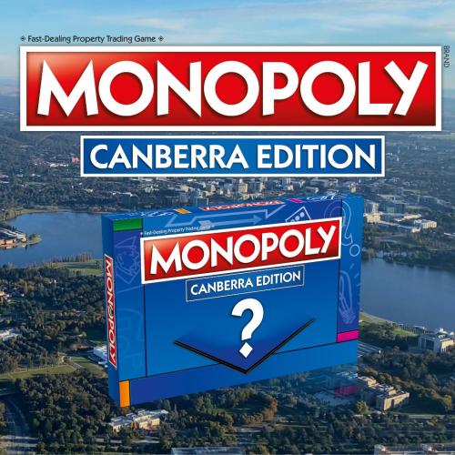 Pass GO! and Collect $200 - Canberra is Getting an Official Monopoly Board