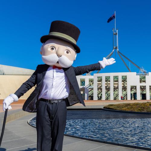 Mr Monopoly comes to Canberra!