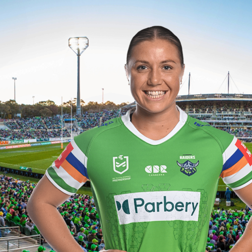 We’re like family: Behind the scenes at Raiders NRLW with Sophie Holyman
