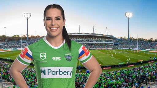Raider Tara Reinke’s journey from Powerlifting to Pro Footy