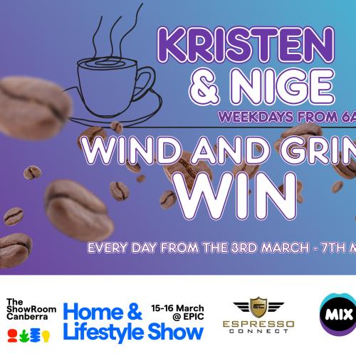 Kristen & Nige’s Wind & Grind