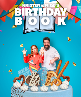 Kristen & Nige's Birthday Book with Cake Rice