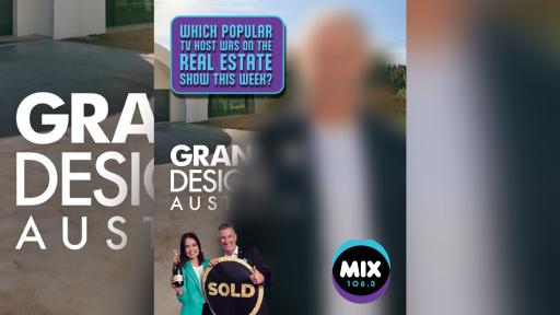 WHICH POPULAR TV HOST WAS ON THE REAL ESTATE SHOW THIS WEEK?