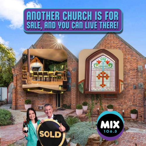 ANOTHER CHURCH IS FOR SALE, AND YOU CAN LIVE THERE!