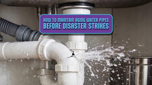 HOW TO MAINTAIN AGING WATER PIPES BEFORE DISASTER STRIKES