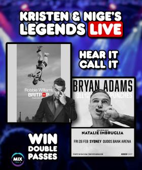 Kristen & Nige's Legends Live