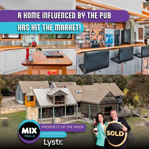 A HOME INFLUENCED BY THE PUB HAS HIT THE MARKET!