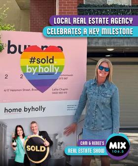 LOCAL REAL ESTATE AGENCY CELEBRATES A KEY MILESTONE