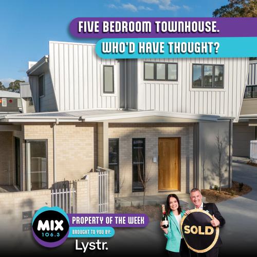 FIVE BEDROOM TOWNHOUSE. WHO’D HAVE THOUGHT?